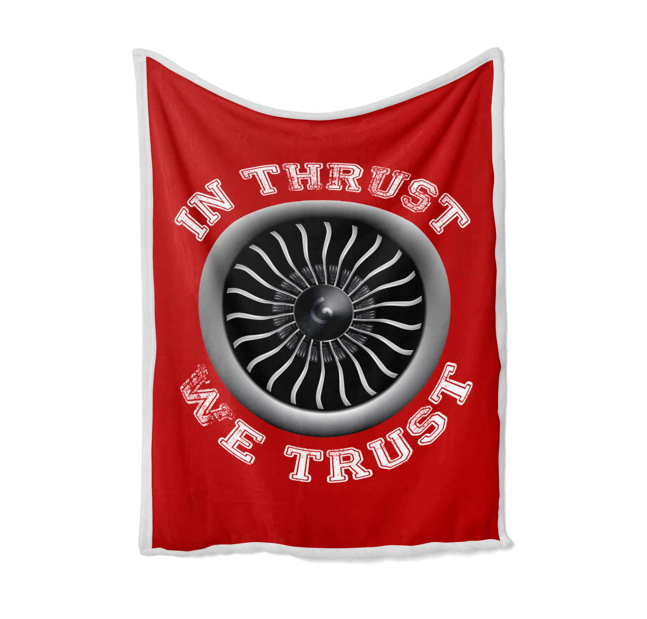 In Thrust We Trust (Vol 2) Designed Bed Blankets & Covers