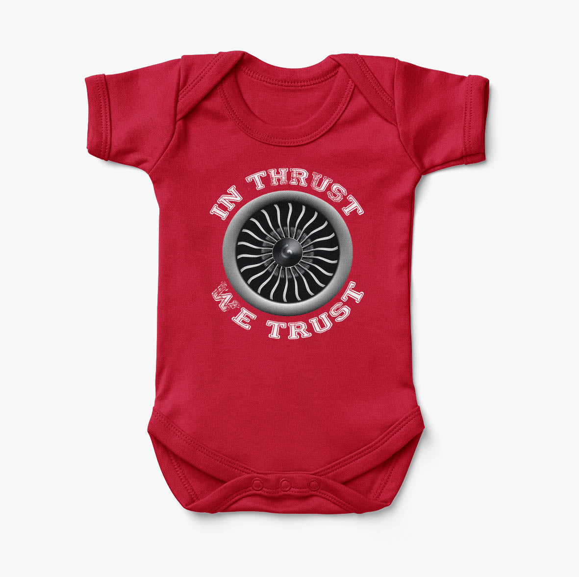 In Thrust We Trust (Vol 2) Designed Baby Bodysuits