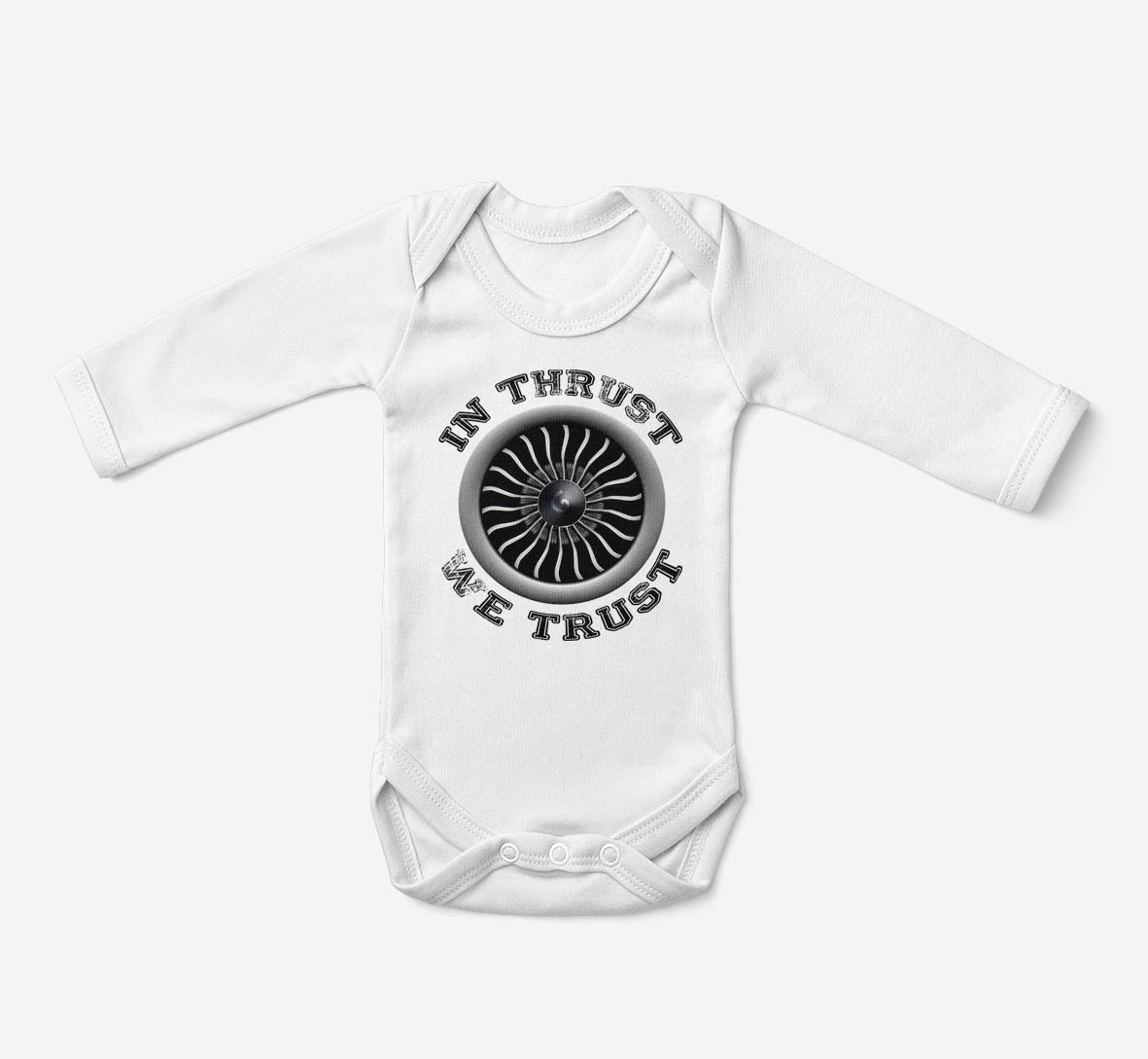 In Thrust We Trust (Vol 2) Designed Baby Bodysuits