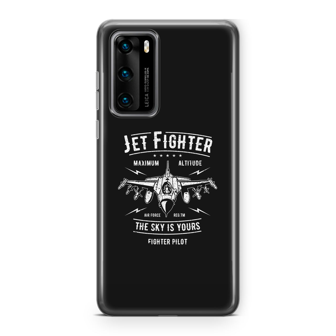 Jet Fighter - The Sky is Yours Designed Huawei Cases