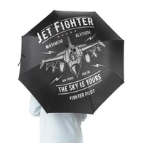 Thumbnail for Jet Fighter - The Sky is Yours Designed Umbrella