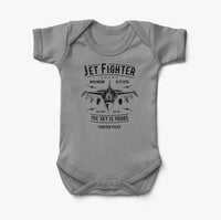 Thumbnail for Jet Fighter - The Sky is Yours Designed Baby Bodysuits