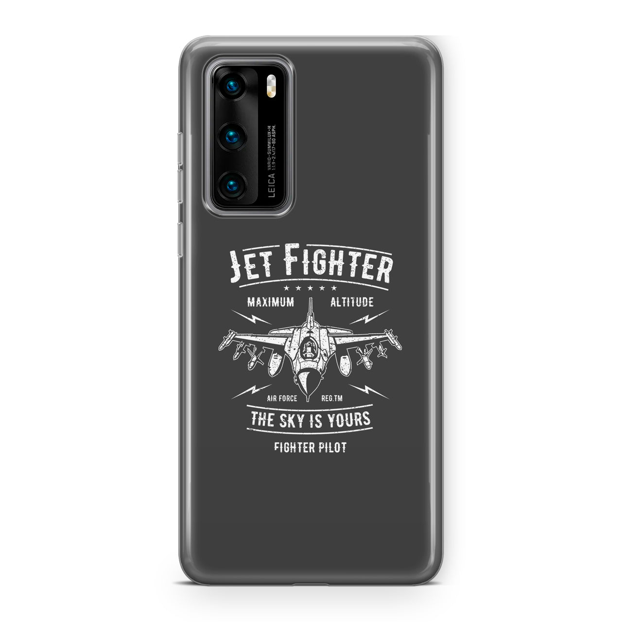 Jet Fighter - The Sky is Yours Designed Huawei Cases