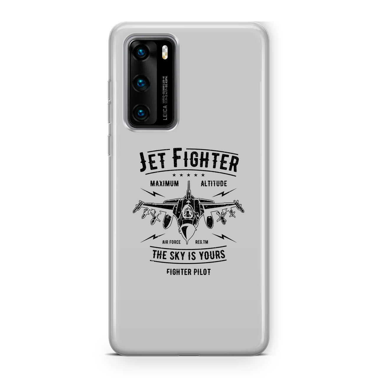 Jet Fighter - The Sky is Yours Designed Huawei Cases