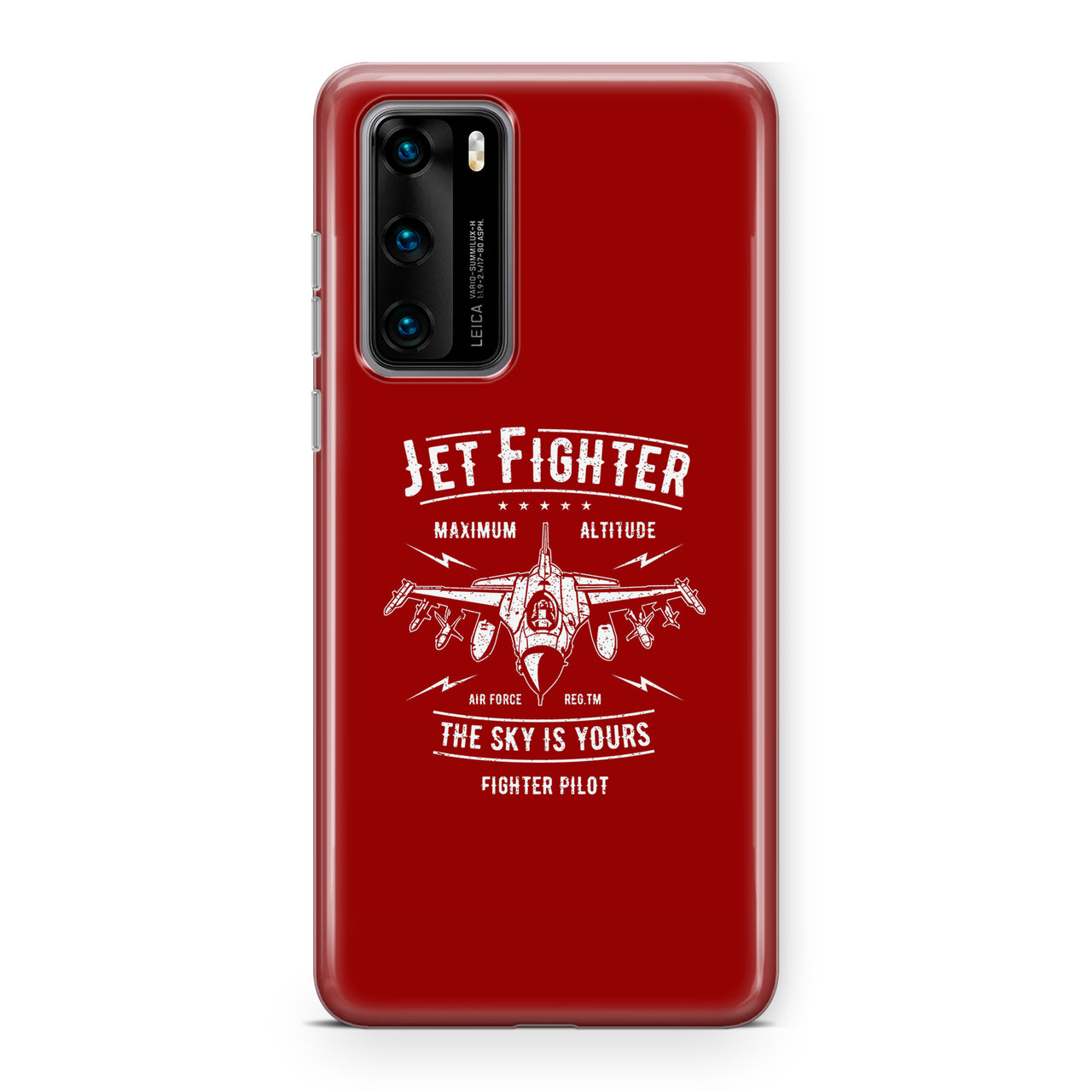 Jet Fighter - The Sky is Yours Designed Huawei Cases