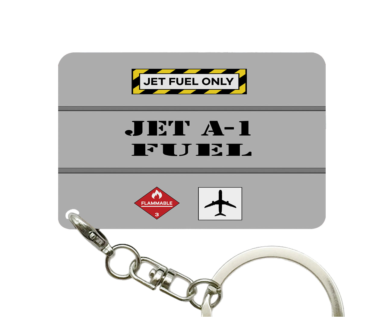 Jet Fuel Only Designed Key Chains