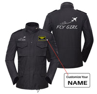 Thumbnail for Just Fly It & Fly Girl Designed Military Coats