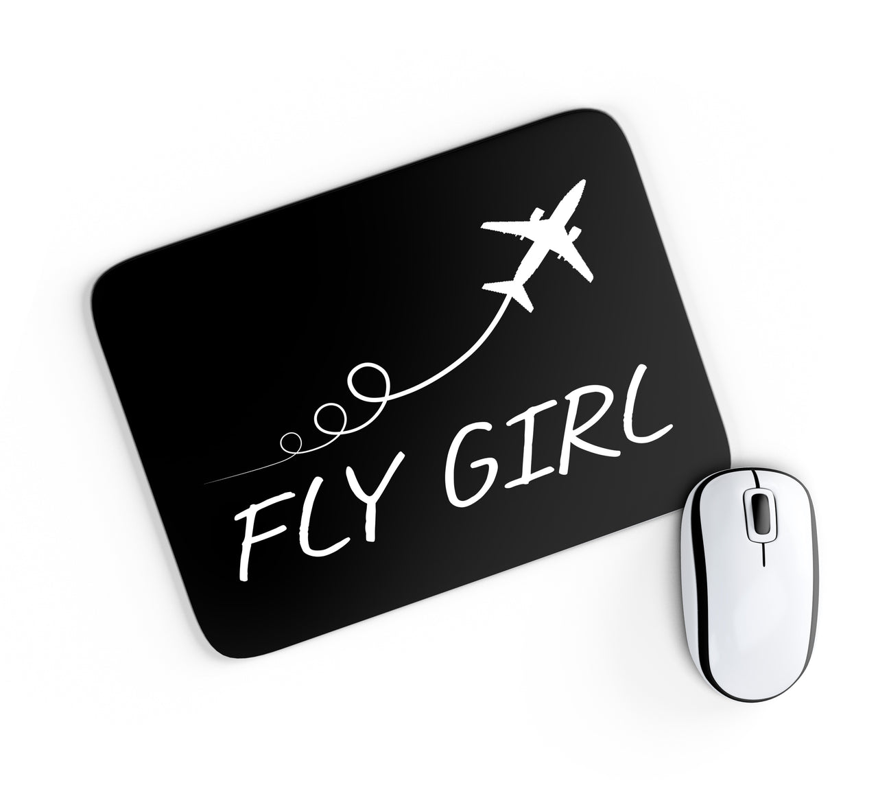 Just Fly It & Fly Girl Designed Mouse Pads