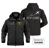 Thumbnail for Just Fly It & Fly Girl Designed Military Jackets (Customizable)