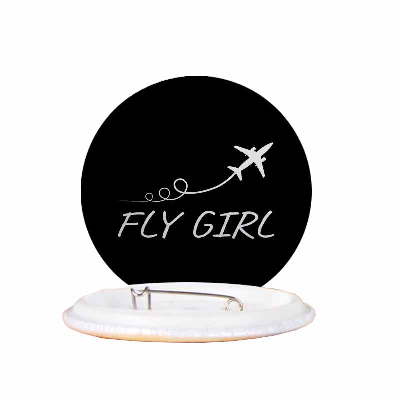 Just Fly It & Fly Girl Designed Pins