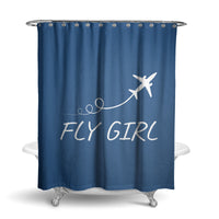 Thumbnail for Just Fly It & Fly Girl Designed Shower Curtains