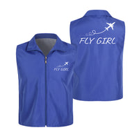 Thumbnail for Just Fly It & Fly Girl Designed Thin Style Vests