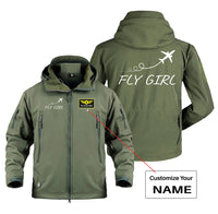 Thumbnail for Just Fly It & Fly Girl Designed Military Jackets (Customizable)