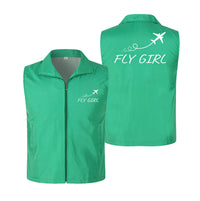 Thumbnail for Just Fly It & Fly Girl Designed Thin Style Vests