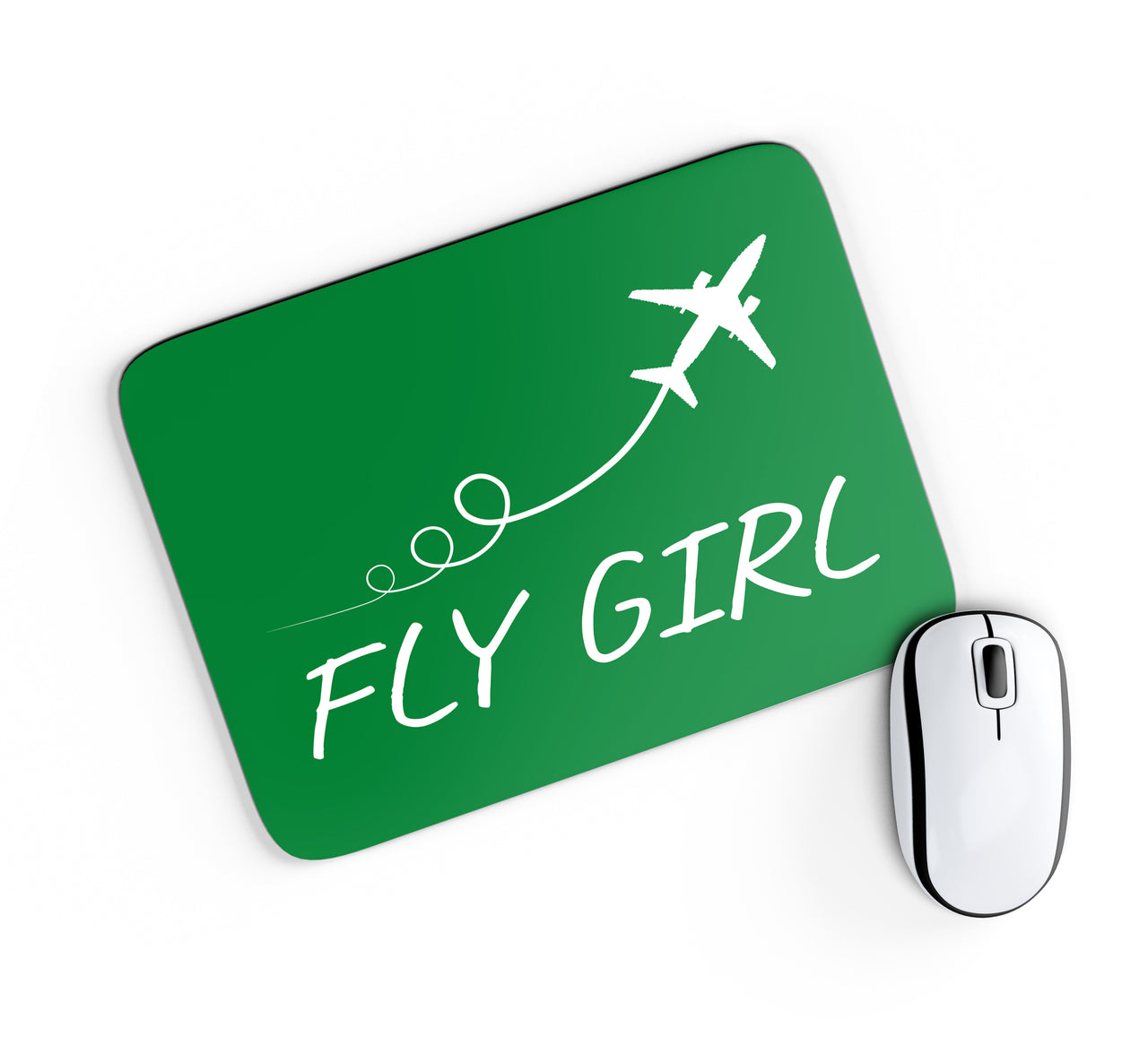 Just Fly It & Fly Girl Designed Mouse Pads