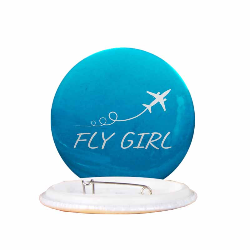 Just Fly It & Fly Girl Designed Pins