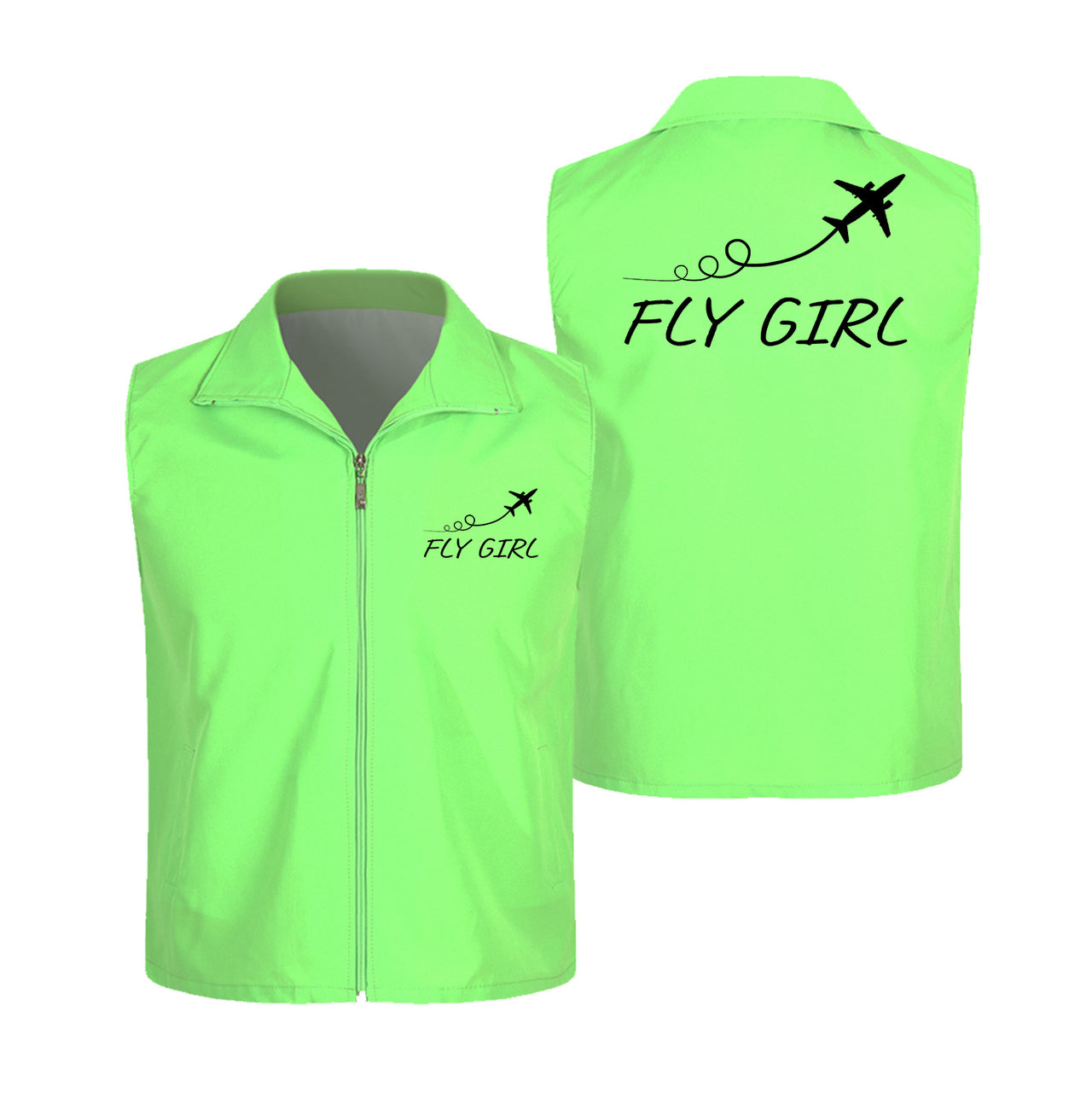 Just Fly It & Fly Girl Designed Thin Style Vests