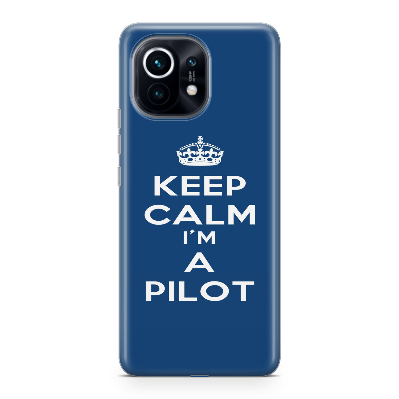 Keep Calm I'm a Pilot Designed Xiaomi Cases