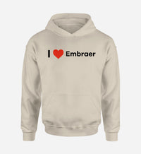 Thumbnail for I Love Embraer Designed Hoodies