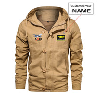 Thumbnail for Airbus A380 Love at first flight Designed Cotton Jackets