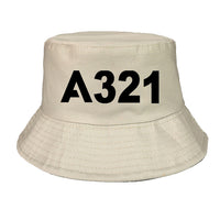 Thumbnail for A321 Flat Text Designed Summer & Stylish Hats