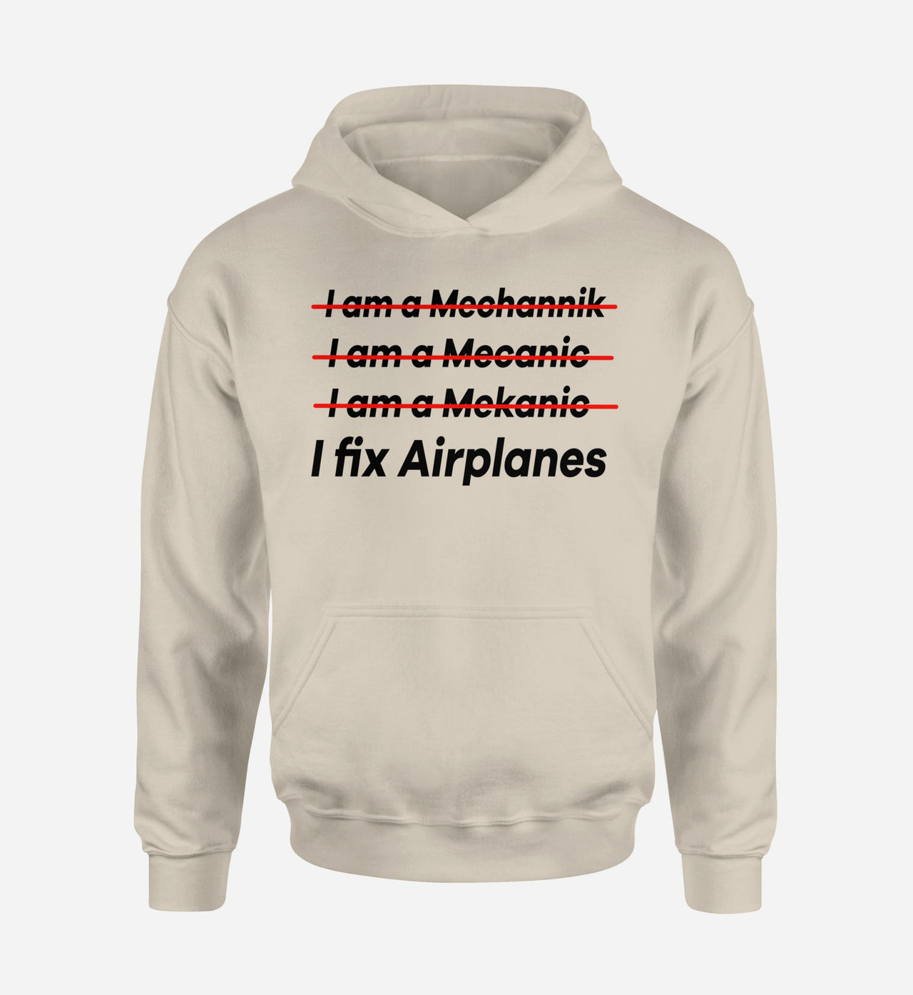 I Fix Airplanes Designed Hoodies