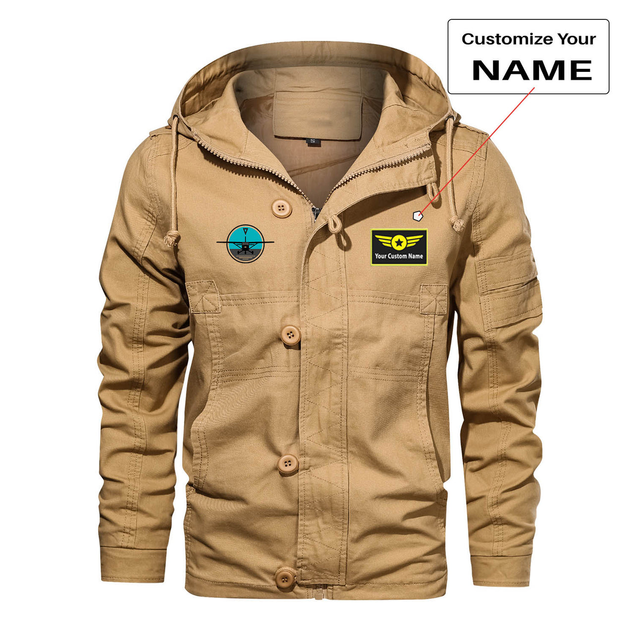 Cessna & Gyro Designed Cotton Jackets