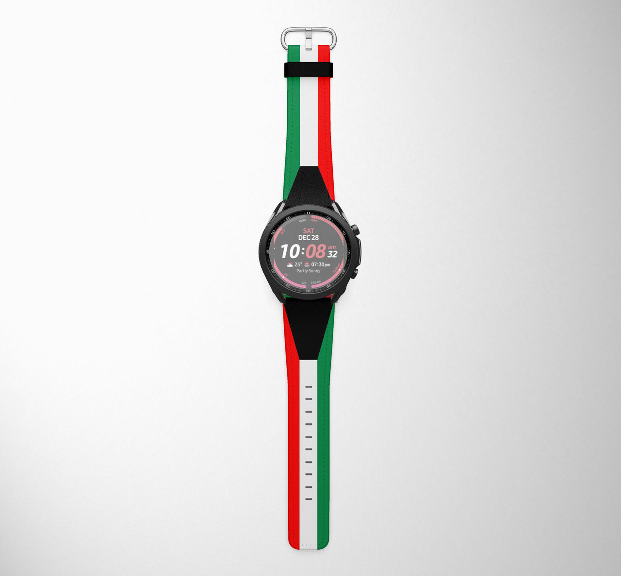 Kuwait Flag Samsung & Huawei Watch Bands