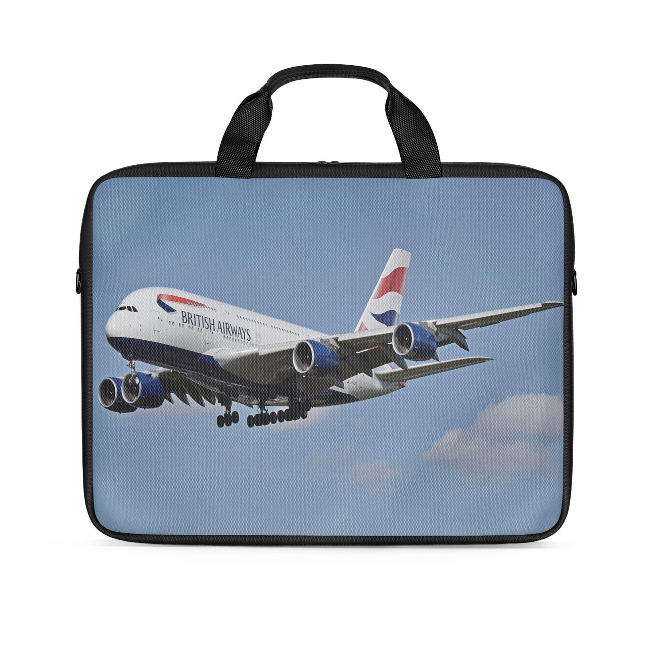 Landing British Airways A380 Designed Laptop & Tablet Bags