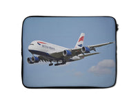 Thumbnail for Landing British Airways A380 Designed Laptop & Tablet Cases