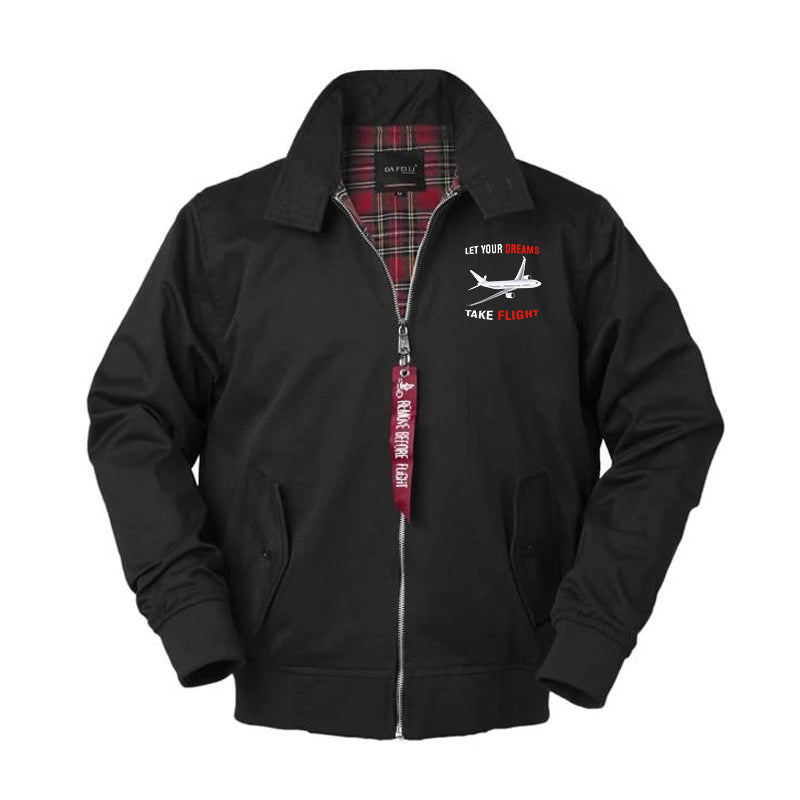 Let Your Dreams Take Flight Designed Vintage Style Jackets