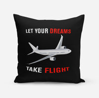 Thumbnail for Let Your Dreams Take Flight Designed Pillows