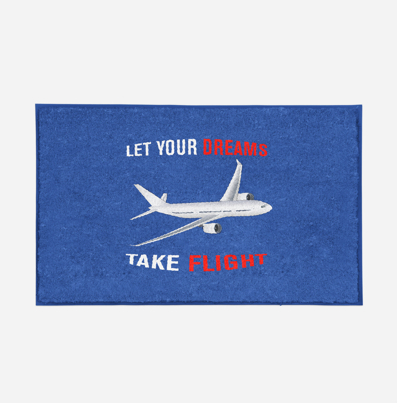 Let Your Dreams Take Flight Designed Door Mats