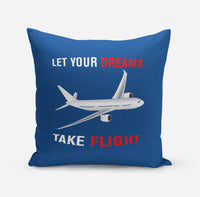 Thumbnail for Let Your Dreams Take Flight Designed Pillows