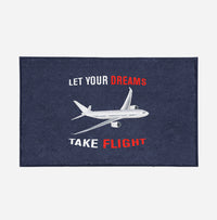 Thumbnail for Let Your Dreams Take Flight Designed Door Mats