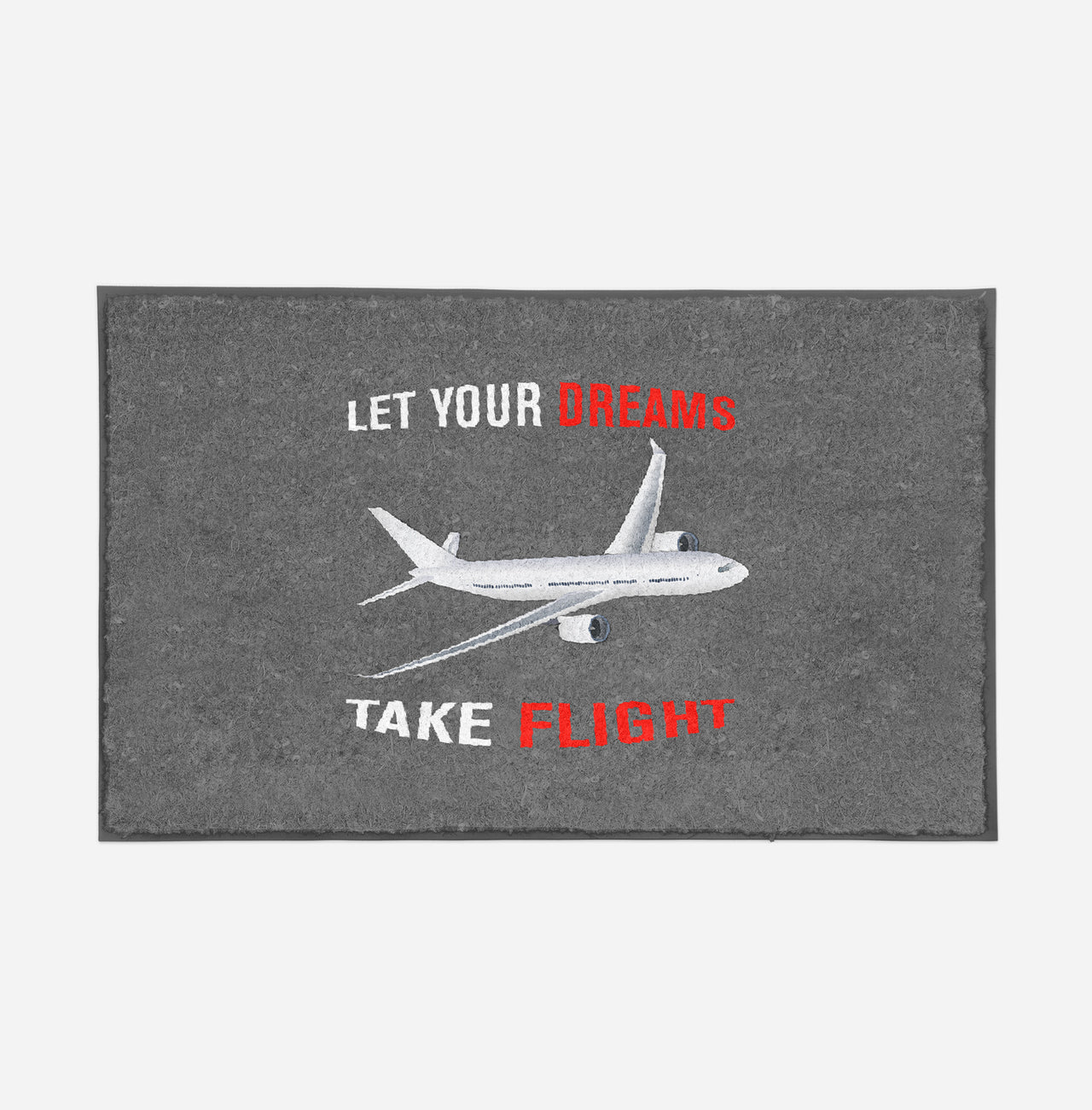 Let Your Dreams Take Flight Designed Door Mats