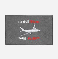 Thumbnail for Let Your Dreams Take Flight Designed Door Mats