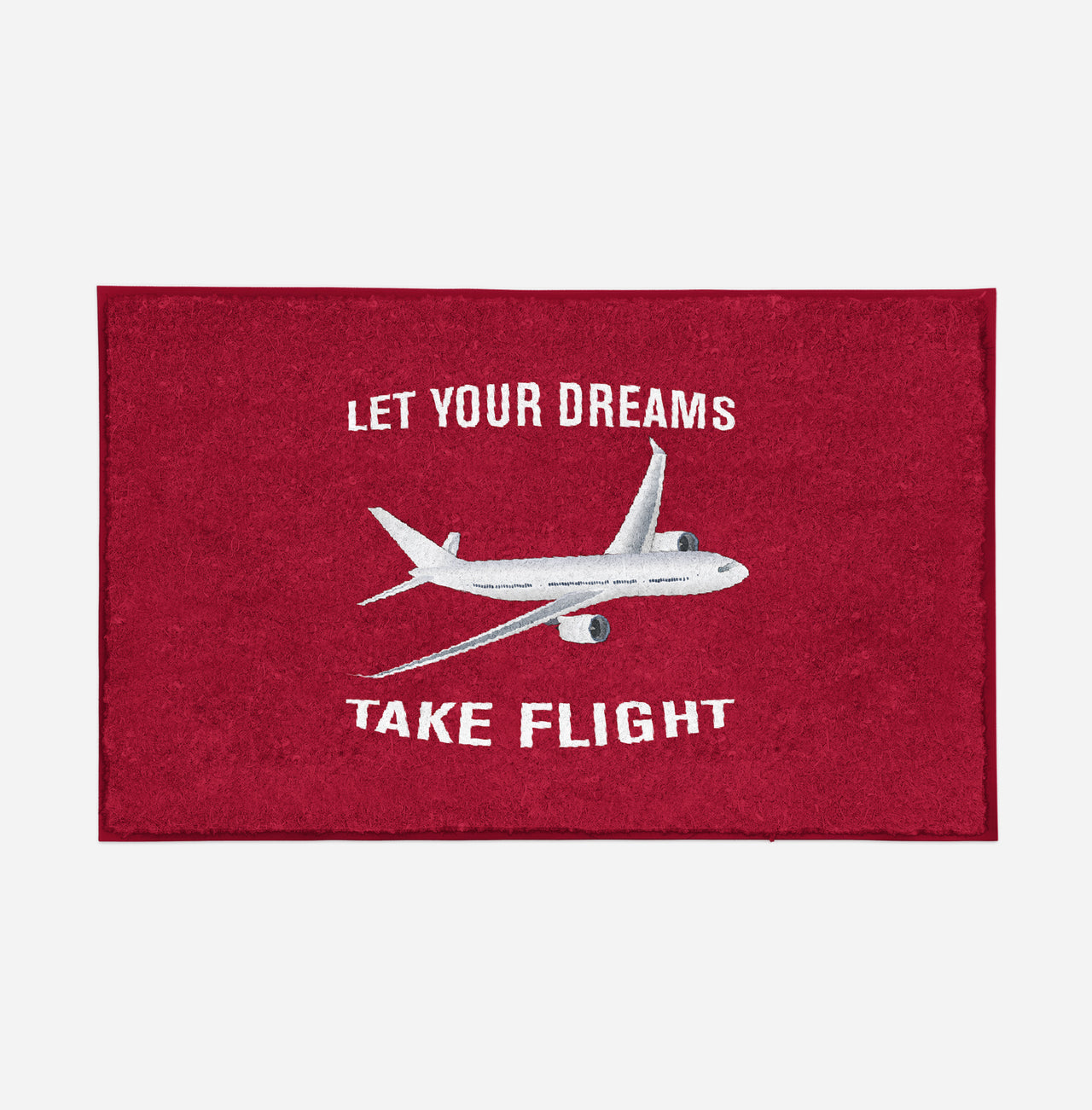 Let Your Dreams Take Flight Designed Door Mats