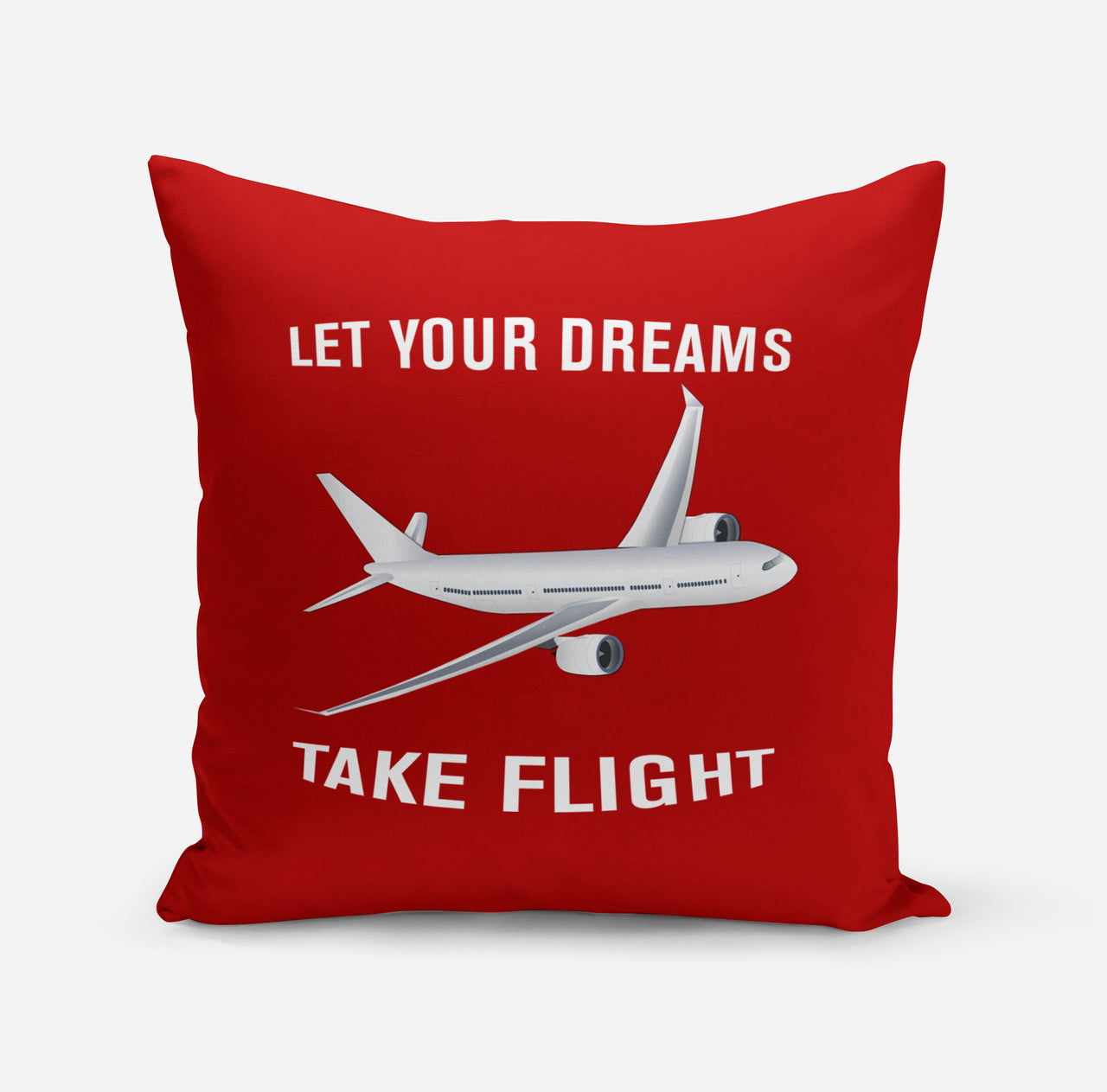 Let Your Dreams Take Flight Designed Pillows