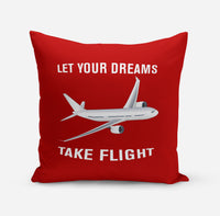 Thumbnail for Let Your Dreams Take Flight Designed Pillows