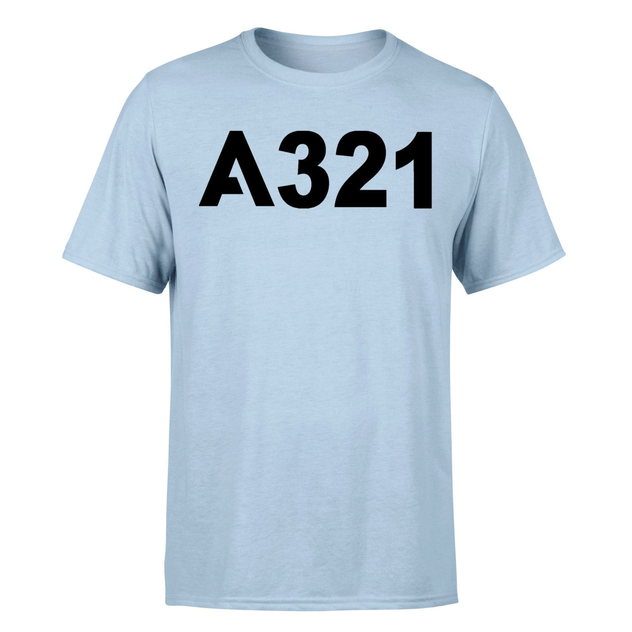 A321 Flat Text Designed T-Shirts