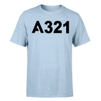 Thumbnail for A321 Flat Text Designed T-Shirts