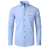 Thumbnail for Antonov 225 Side Profile Designed Long Sleeve Shirts