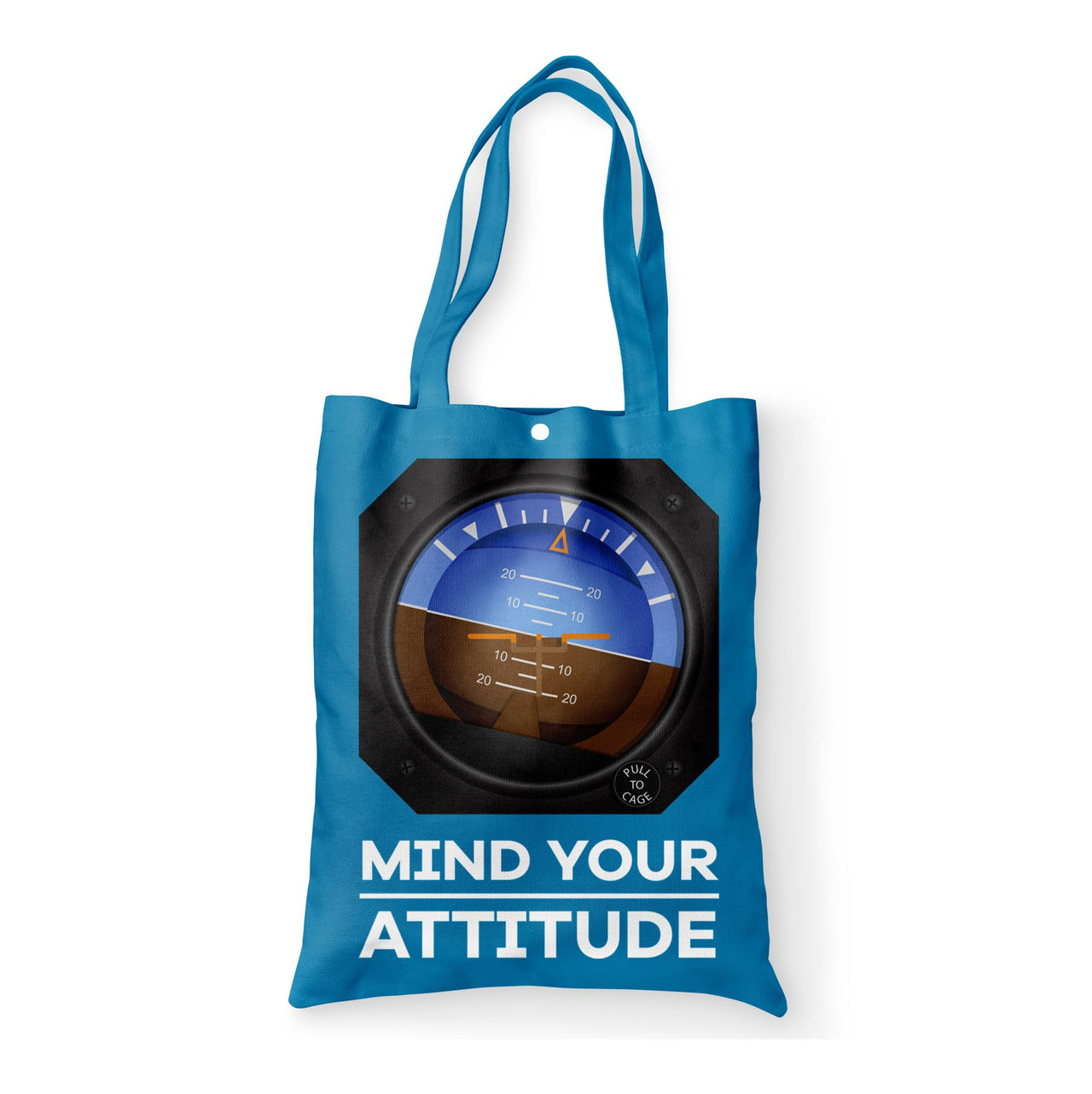 Mind Your Attitude Designed Tote Bags