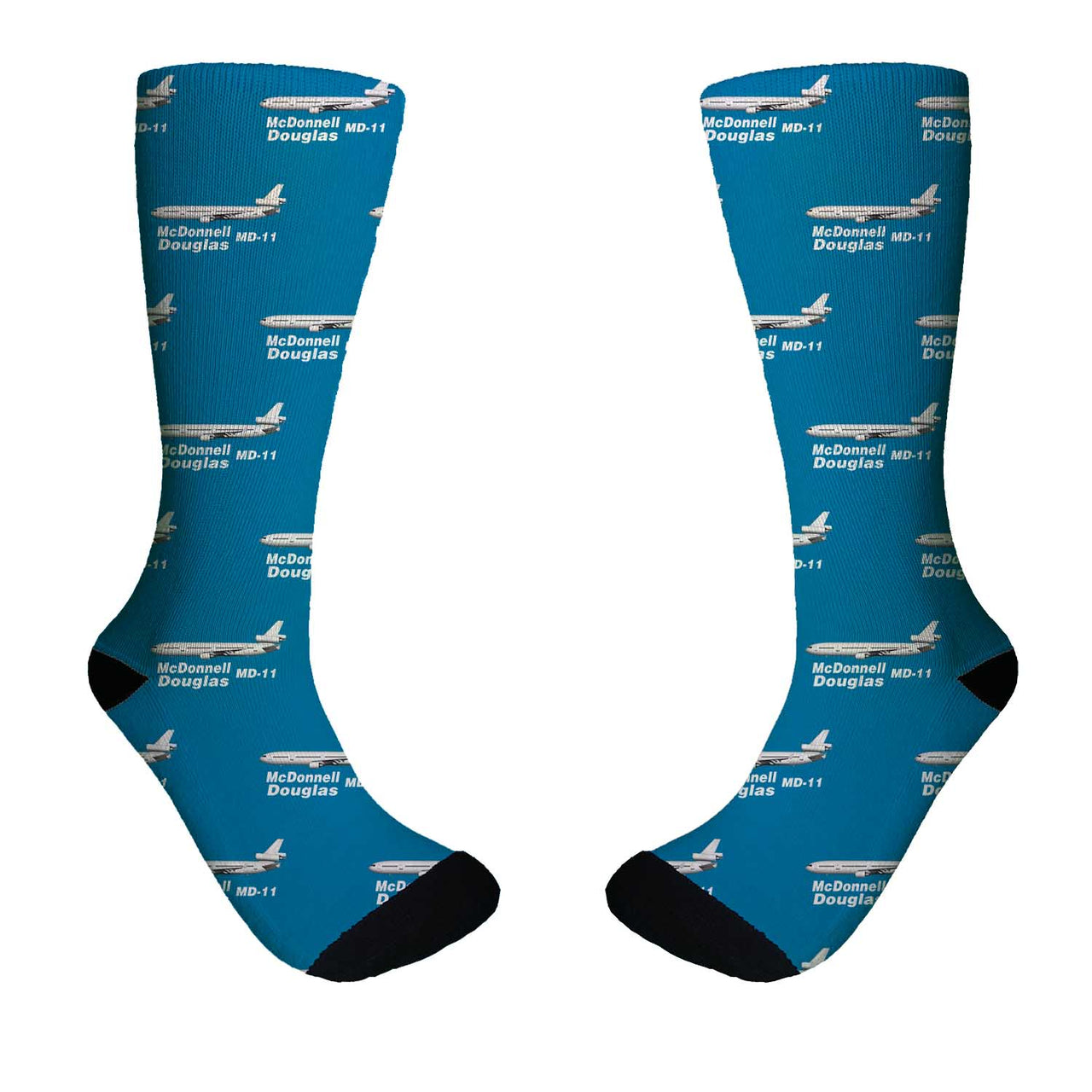 The McDonnell Douglas MD-11 Designed Socks