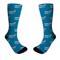 Thumbnail for The McDonnell Douglas MD-11 Designed Socks