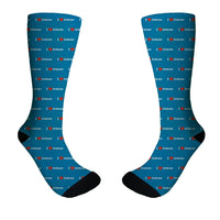 Thumbnail for I Love Embraer Designed Socks