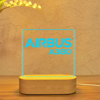 Thumbnail for Airbus A380 & Text Designed Night Lamp