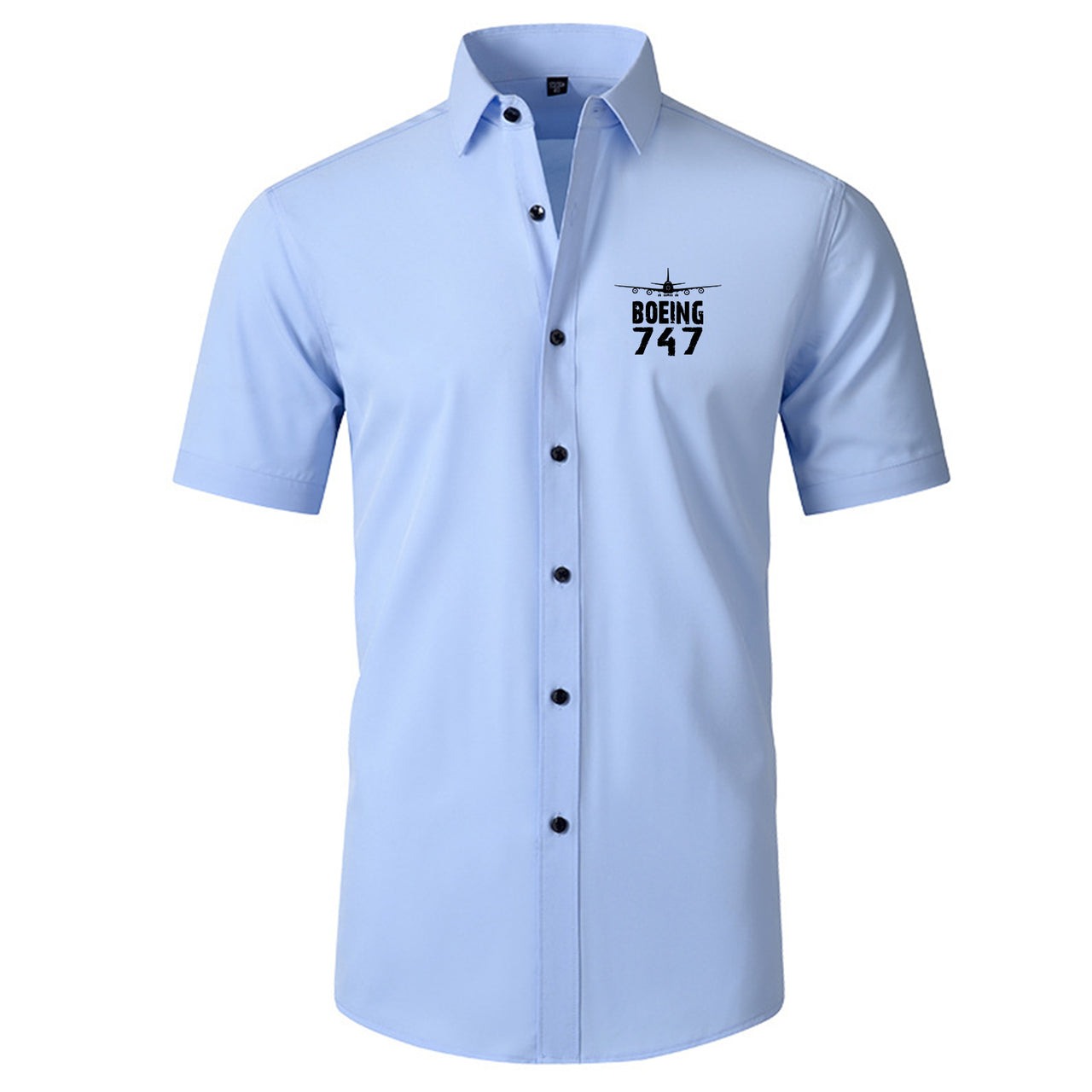 Boeing 747 & Plane Designed Short Sleeve Shirts