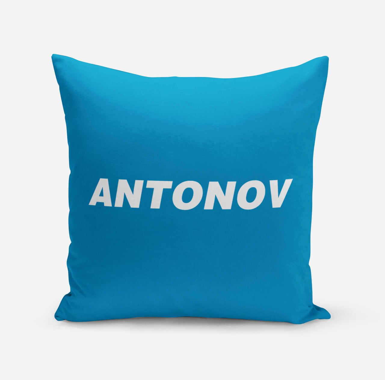 Antonov & Text Designed Pillows